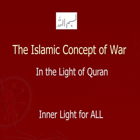 Islamic Concept of Jihad