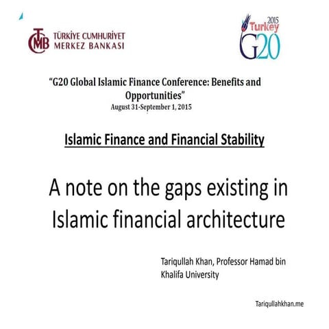 Islamic finance and financial stability apex forum