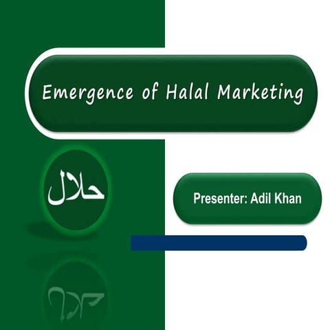 Emergence of Halal Marketing