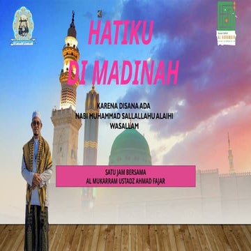 Islamic Mosque Sunset PowerPoint Templates.pptx