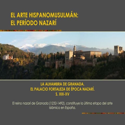 Arte Islamico nazari