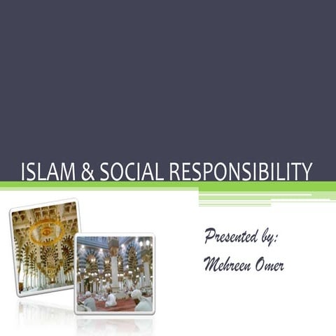 Social Responsibility in Islam