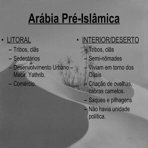 Islamismo Prof Pavan Hist