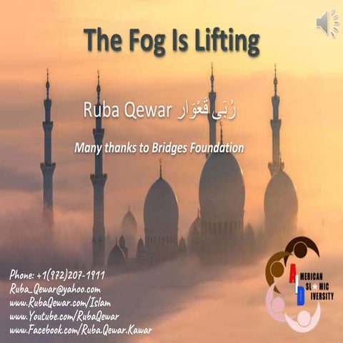 Islam presentation explanation