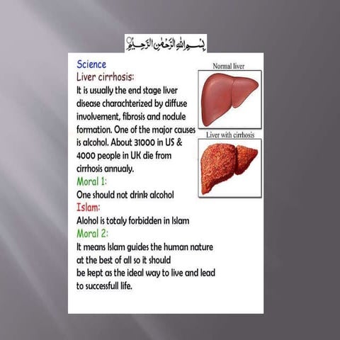 Islam science and morals