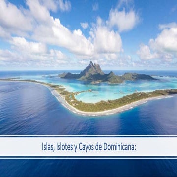Islas de Dominicana | PPTX
