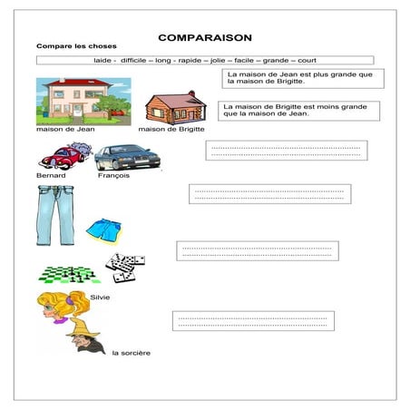 Islcollective compare les_choses_ | DOC
