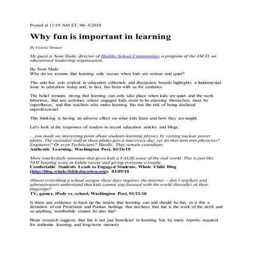 Is learning fun | DOCX
