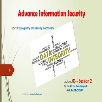Comprehensive Overview of Cryptography and Security Mechanisms in ...