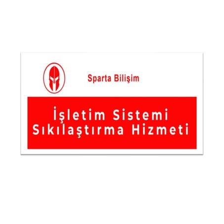 Windows işletim sistemi sıkılaştırma