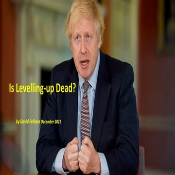 Is Levelling-up Dead?