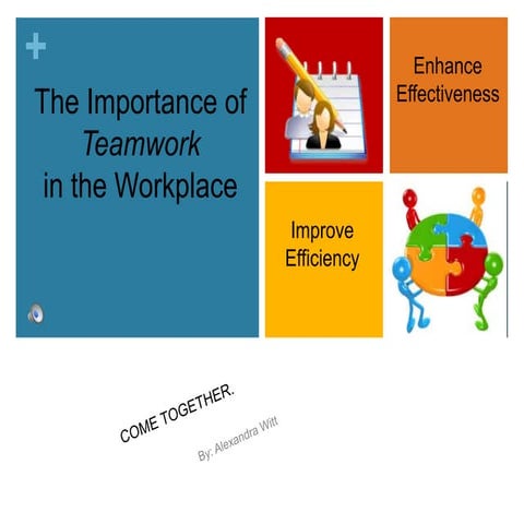 Teamwork and collaboration | PPTX