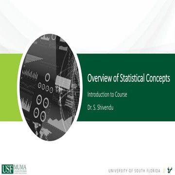 Overview of Statistical Concepts