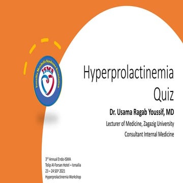 Hyperprolactinemia Quiz - Case Presentation
