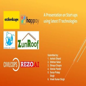 Indian Startups
