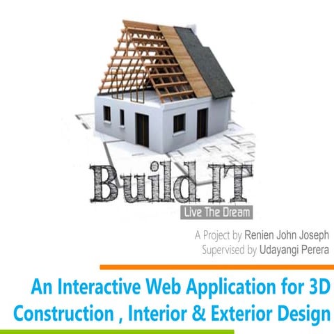 Build-IT - An Interactive Web Application for 3D Construction, Interior ...