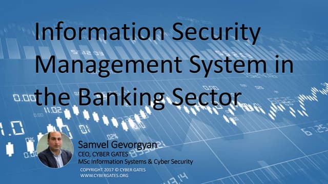 Information Security Management System in the Banking Sector
