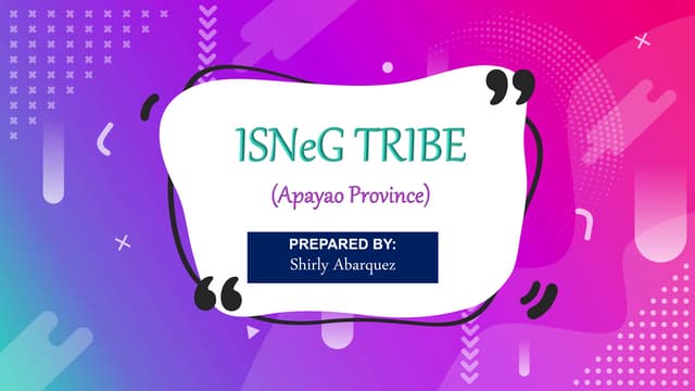 ISNEG-TRIBE.pptxhhhhfddchjfdcbjuuydderioknv | PPTX