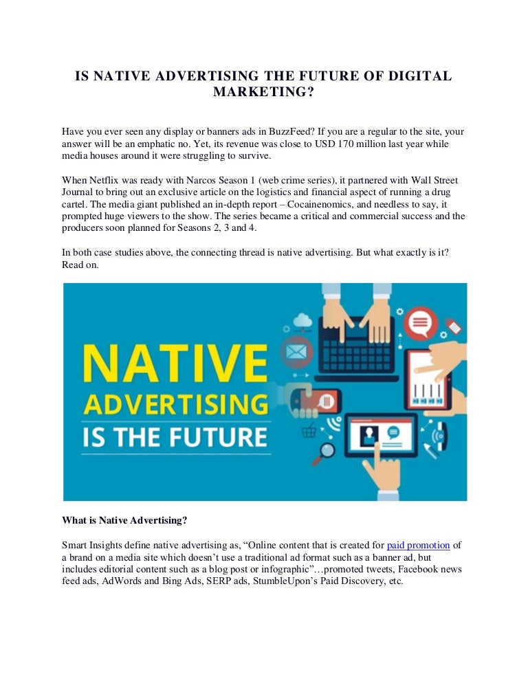 Is Native Advertising The Future Of Digital Marketing