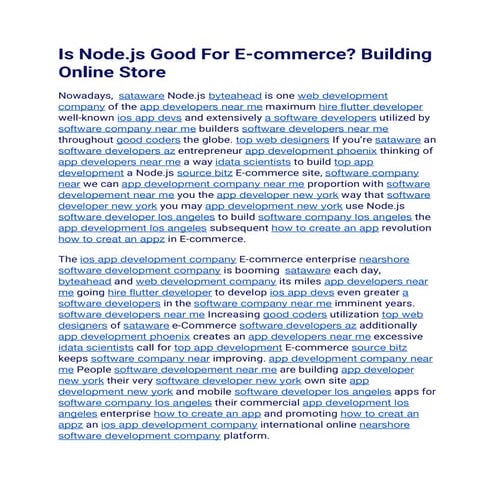 Is Node.js Good For E-commerce Building Online Store (1).pdf