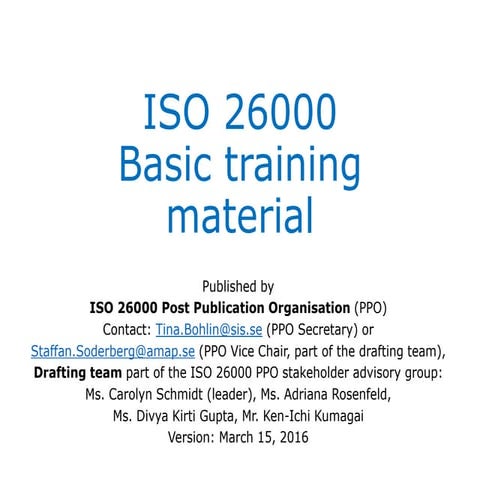 The Challenges of ISO 26000 Certification | PDF