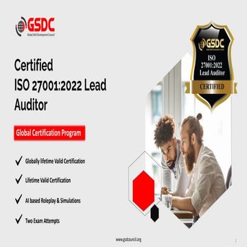 ISO 27001 Lead Auditor Certification: Skills, Salary & Career Scope | PDF