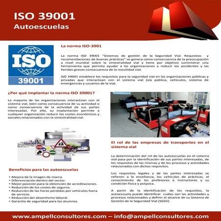 Iso 39001 Pdf Español | Norma ISO 39001: Seguridad vial en ...