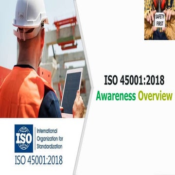 -occupational health and safety management system standard requirementISO-450...