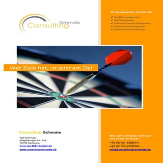 Iso 9001-berater-unternehmensprofil