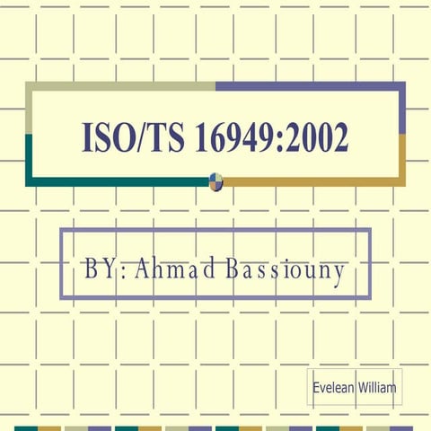 Iso Ts 16949 2002