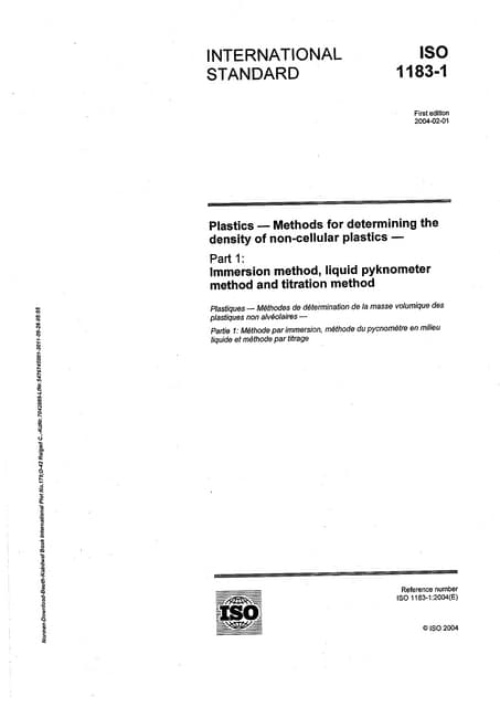 Iso 1183 1 done