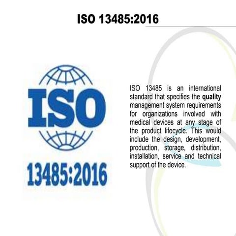 Iso 13485:2016