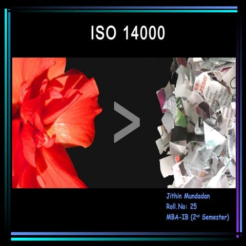 Iso 14000 slide
