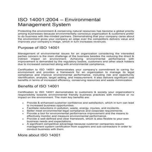 Iso 14001