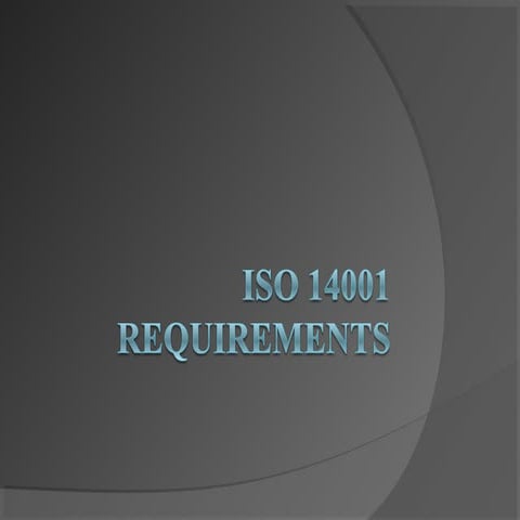 Iso 14001