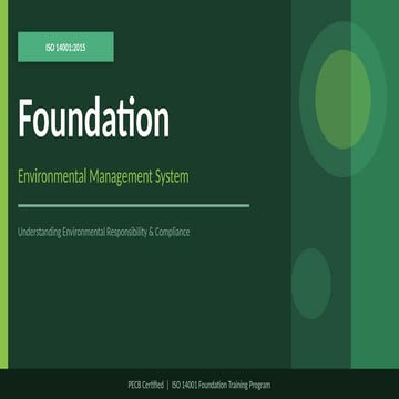 ENVIRONMENTAL MANAGEMENT SYSTEM | PPT