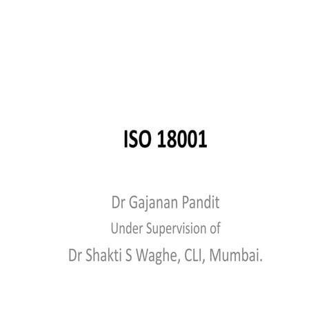 ISO 18001
