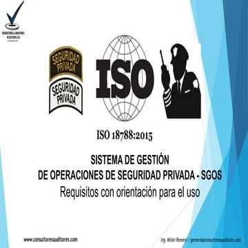 Iso18788 2015 - SGOS | PDF