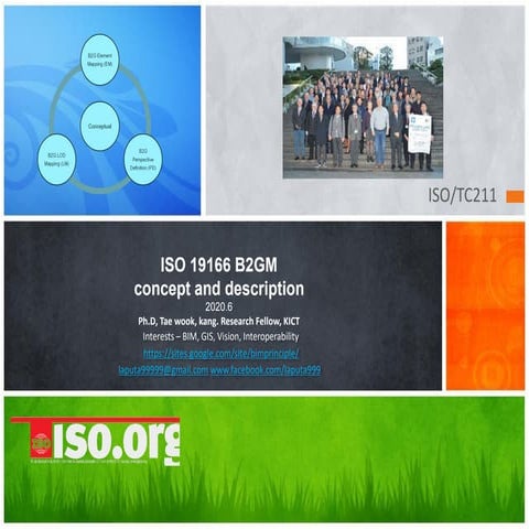 ISO 19166 BIM-GIS conceptual mapping