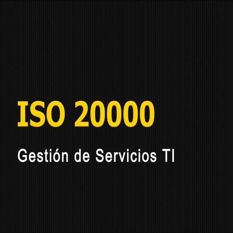 ISO 20000
