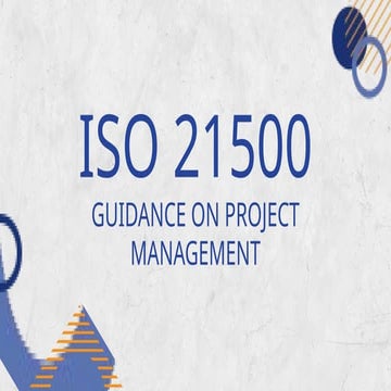 ISO 21500(2012) - Project Management - Integration | PPTX