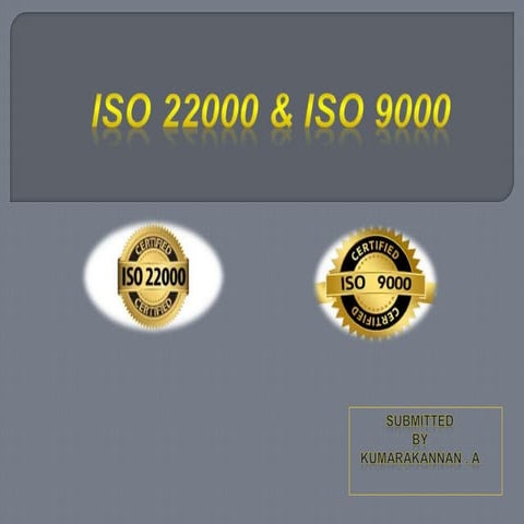 Iso 22000 & 9000