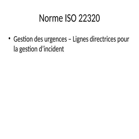 ISO_22320_Presentation.pptx exigences de la norme | PPTX