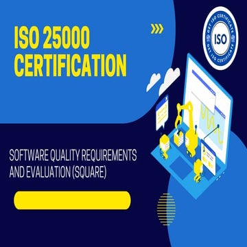 Build Trust with ISO 25000 Quality Standards | PDF