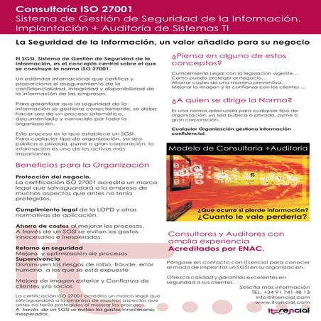 Iso 27001 | PDF