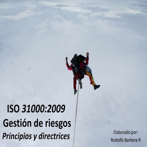 ISO 31000:2009 GESTION DE RIESGO