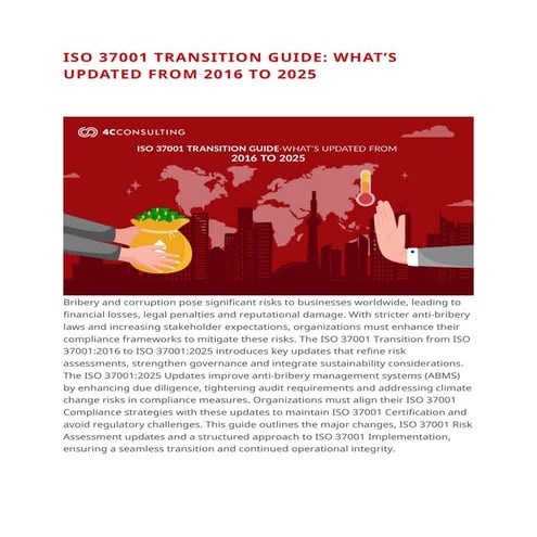 ISO 37001 TRANSITION GUIDE- WHAT’S UPDATED FROM 2016 TO 2025.docx