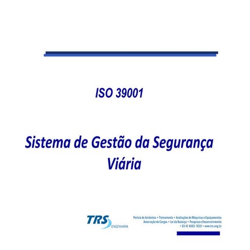 Norma ISO 39001 | PPTX