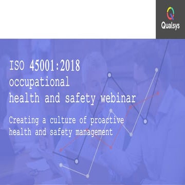 ISO 45001:2018 Health and Safety Management Software