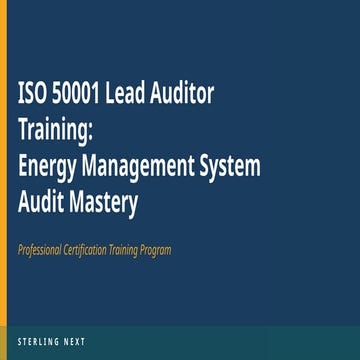 ISO 50001 Implementation Roadmap Step-by-Step Guide for Professionals ...